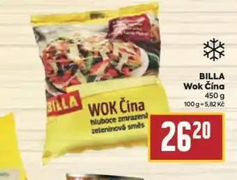 Billa Wok čína nabídka