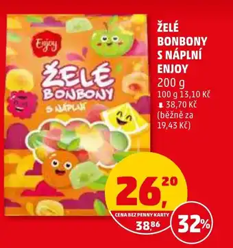 Penny Market ŽELÉ BONBONY S NÁPLNÍ ENJOY nabídka