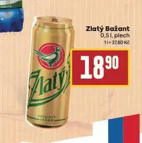 Billa Pivo zlatý bažant nabídka