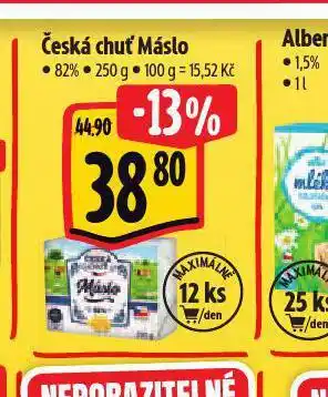 Albert Česká chuť máslo nabídka