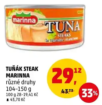 Penny Market TUŇÁK STEAK MARINNA nabídka