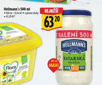 Albert Hellmann´s tatarská omáčka, majonéza nabídka