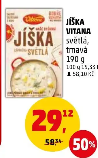 Penny Market JÍŠKA VITANA nabídka