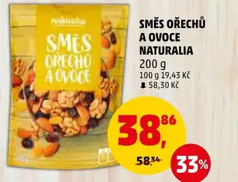 Penny Market SMĚS OŘECHŮ A OVOCE NATURALIA nabídka