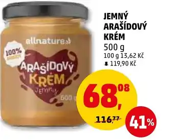 Penny Market JEMNÝ ARAŠÍDOVÝ KRÉM nabídka