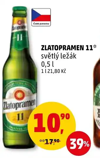 Penny Market ZLATOPRAMEN 11 0.5L nabídka