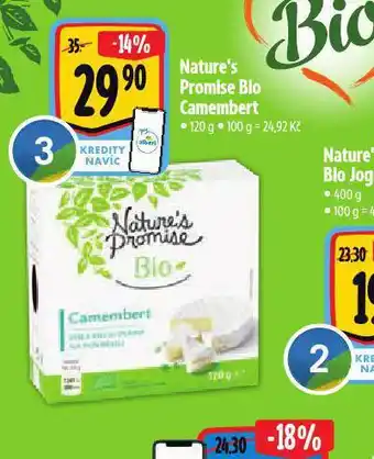 Albert Bio camembert nabídka