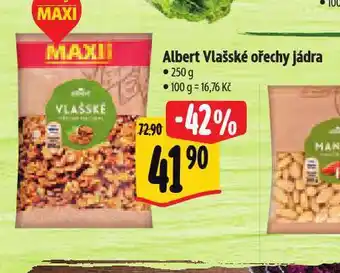 Albert Albert vlašské ořechy jádra nabídka
