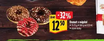 Albert Donut s náplní nabídka