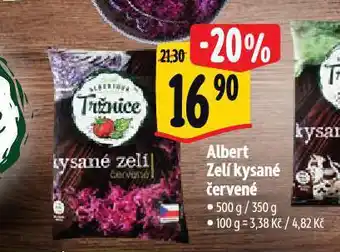 Albert Albert zelí kysané červené nabídka