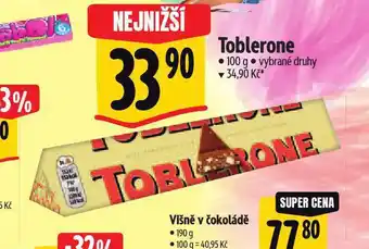 Albert Toblerone nabídka