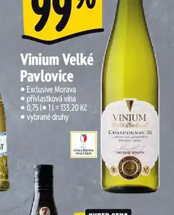 Albert Vinium velké pavlovice nabídka