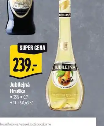 Albert Jubilejná hruška nabídka