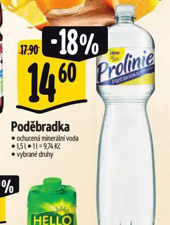 Albert Poděbradka ochucená nabídka