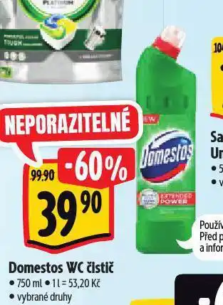 Albert Domestos wc čistič nabídka