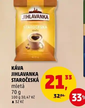 Penny Market KÁVA JIHLAVANKA STAROČESKÁ nabídka