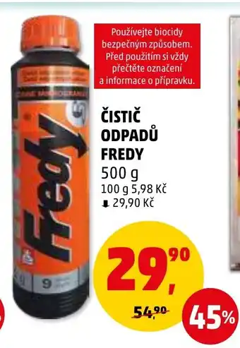 Penny Market ČISTIČ ODPADŮ FREDY nabídka