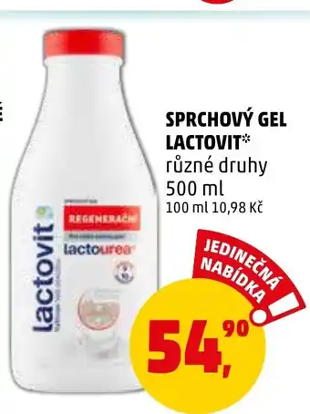 Penny Market SPRCHOVÝ GEL LACTOVIT nabídka