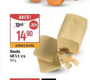 Globus Gouda sýr nabídka