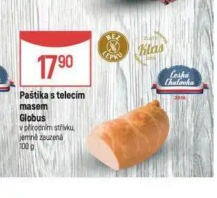 Globus Paštika s telecím masem nabídka