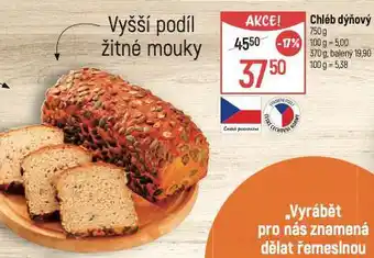 Globus Chléb dýňový nabídka