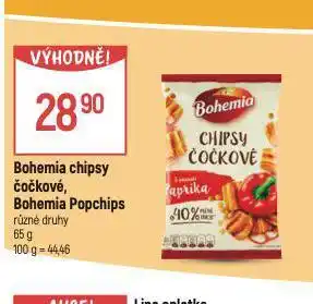 Globus Bohemia chipsy nabídka