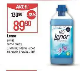 Globus Lenor aviváž nabídka