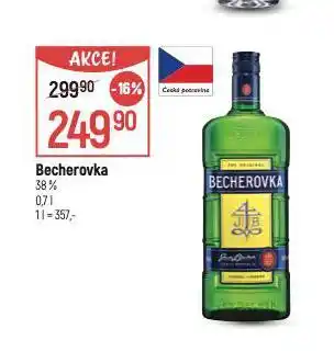 Globus Becherovka nabídka