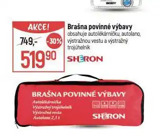 Globus Brašna povinné výbavy nabídka