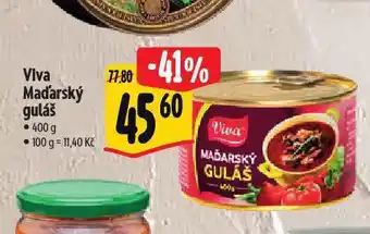 Albert Viva maďarský guláš nabídka