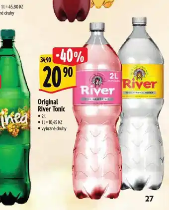 Albert Original river tonic nabídka
