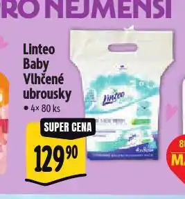 Albert Linteo baby vlhčené ubrousky nabídka