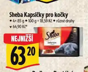 Albert Sheba kapsičky pro kočky nabídka