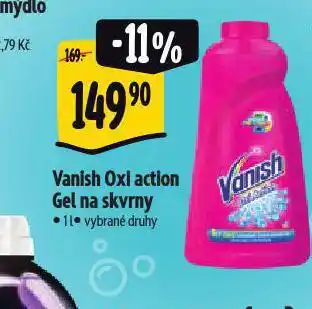 Vanish oxi action na skvrny