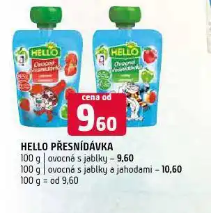 Terno Hello přesnídávka nabídka