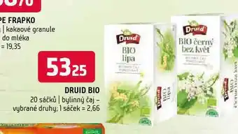 Terno Druid bio čaj nabídka