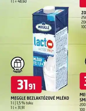 Terno Meggle bezlaktózové mléko nabídka