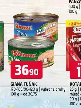 Terno Giana tuňák nabídka