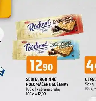 Terno Sedita rodinné sušenky polomáčené nabídka