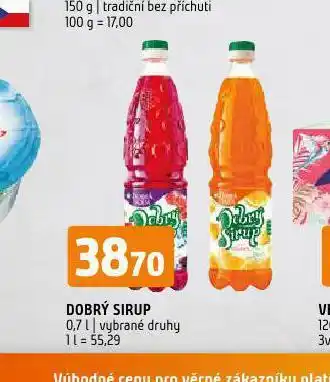 Terno Dobrý sirup nabídka