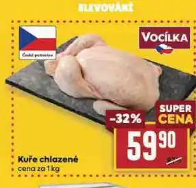 Billa Kuře chlazené nabídka