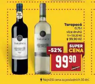 Billa Tarapacá nabídka
