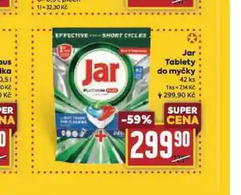 Billa Jar tablety do myčky nabídka