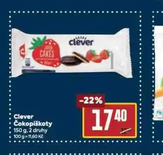 Billa Clever čokopiškoty nabídka