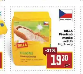 Billa Billa pšeničná mouka světlá nabídka