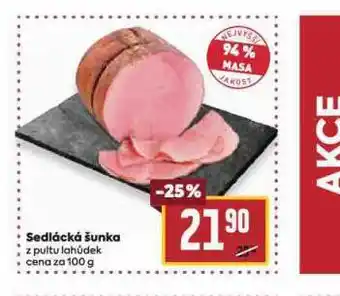 Billa Sedlácká šunka nabídka