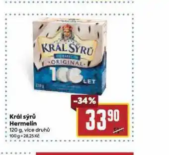 Billa Král sýrů hermelín nabídka