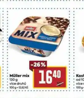 Billa Müller mix nabídka