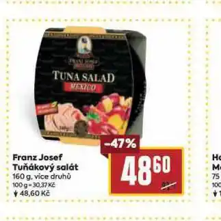 Billa Franz josef tuňákový salát nabídka