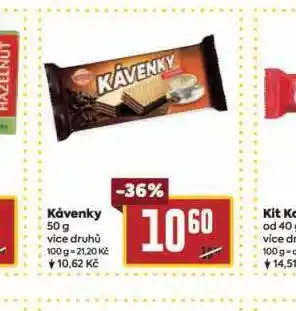 Billa Kávenky nabídka